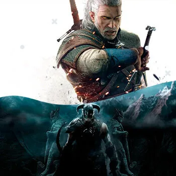 The Elder Scrolls V: Skyrim и Ведьмак 3: Дикая охота Прокат и аренда игры 7 дней