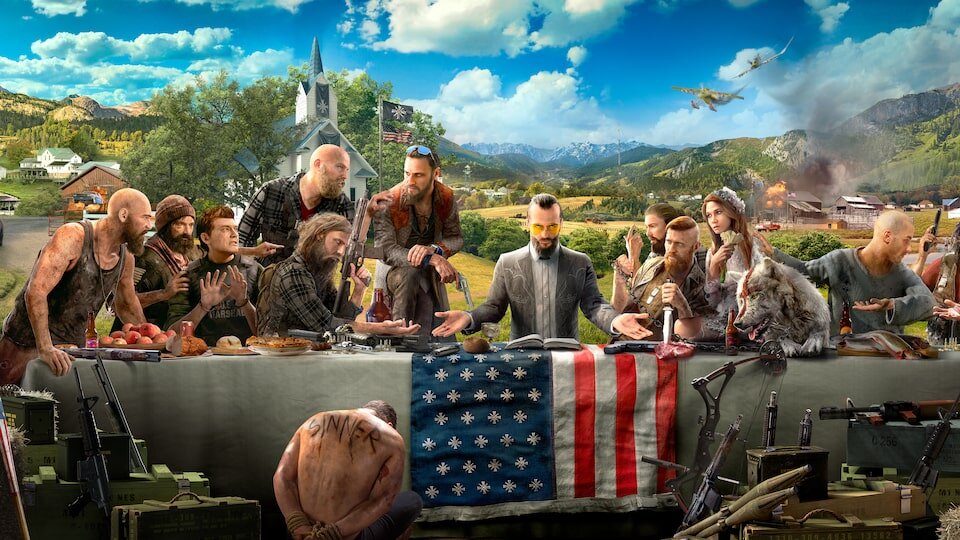 Сборник из 9 игр (Red Dead Redemption 2/ Человек паук/God Of War/Ufc) Прокат и аренда 7 дней