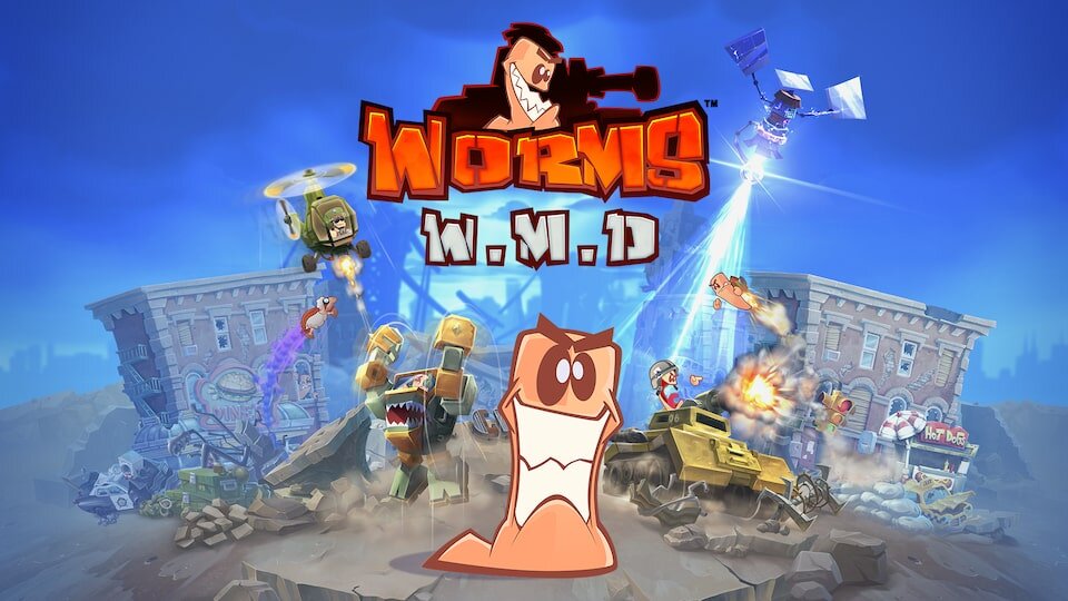 Worms Battlegrounds + Worms W.M.D Прокат и аренда игры 7 дней