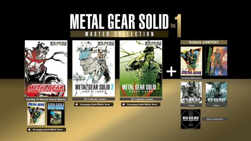 METAL GEAR SOLID: MASTER COLLECTION Vol.1 Прокат и аренда игры 7 дней