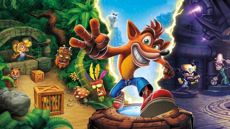 Crash Bandicoot N. Sane Trilogy Прокат и аренда игры 7 дней