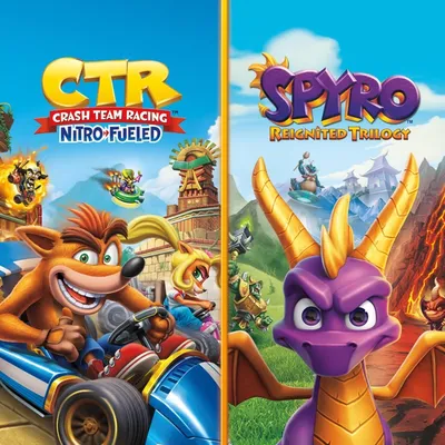 Сборник Crash Team Racing Nitro-Fueled + Spyro Прокат и аренда игры 7 дней