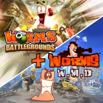 Worms Battlegrounds + Worms W.M.D Прокат и аренда игры 7 дней